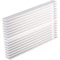 100 x 60 x 10mm Aluminio Disipador de Calor-Aletas de Enfriamiento- Aluminio Disipación de Calor Difusión Aleta de…